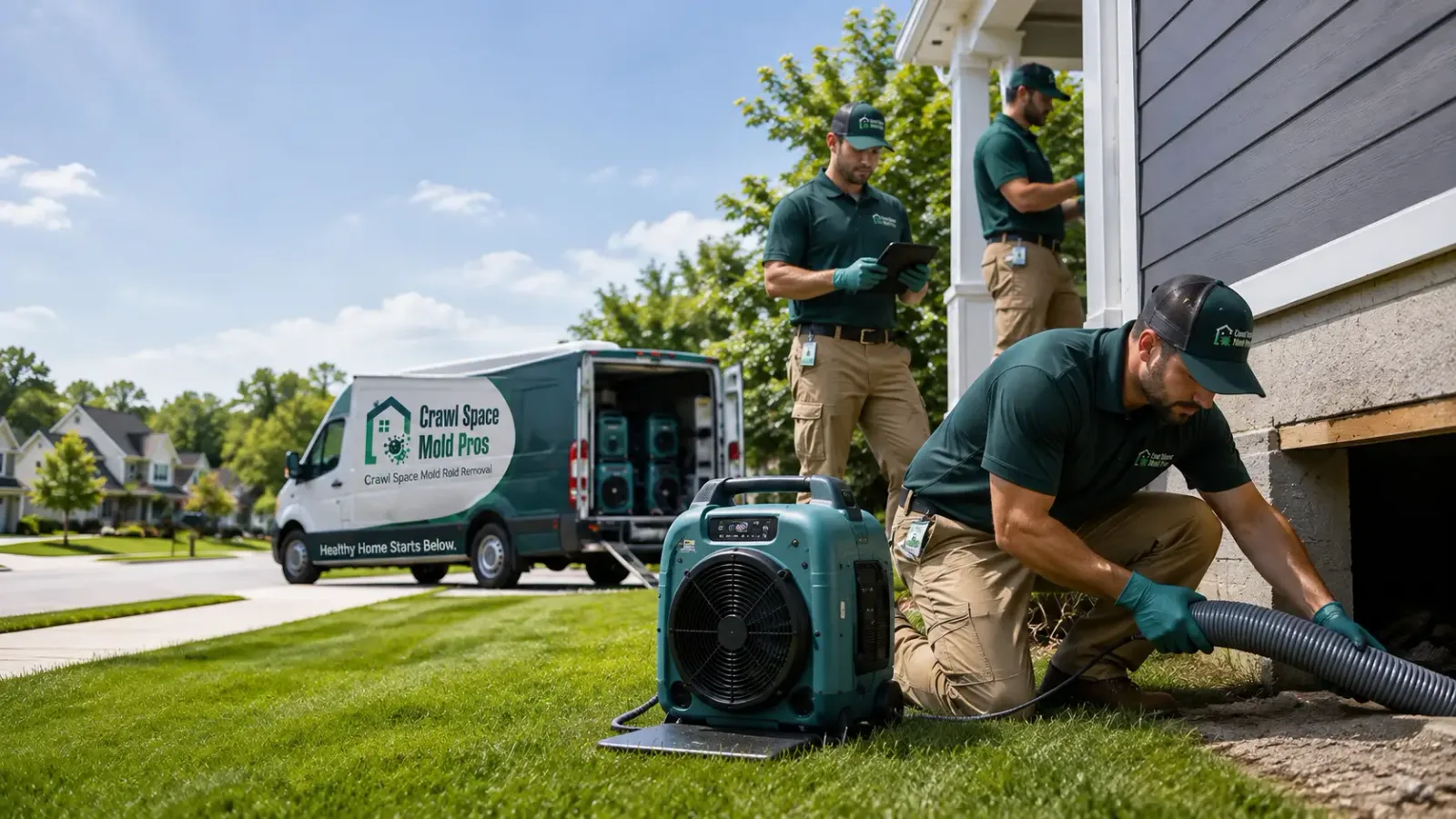 Crawl Space Mold Removal in Aberdeen, MD